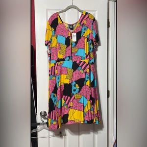 Plus Size Nightmare Before Christmas Sally Dress